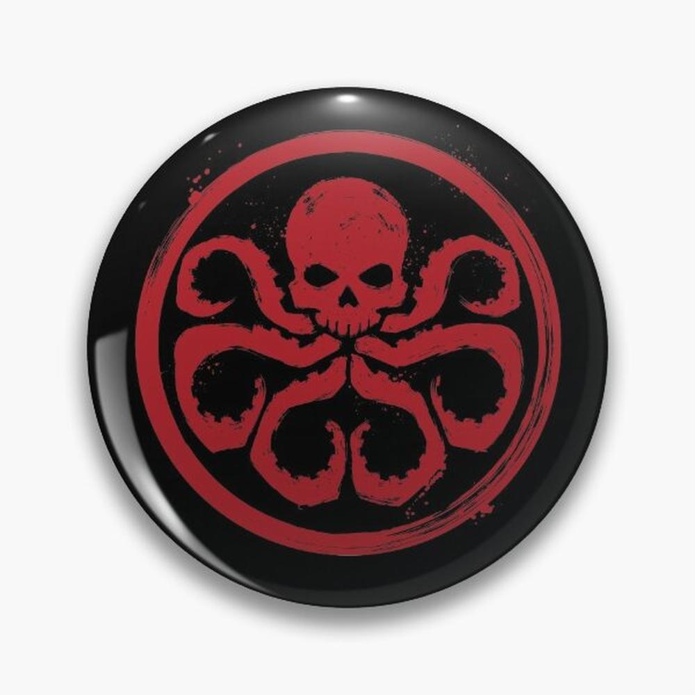 Ethnic Modern Fashion - I am hydra Pin Buttons spille