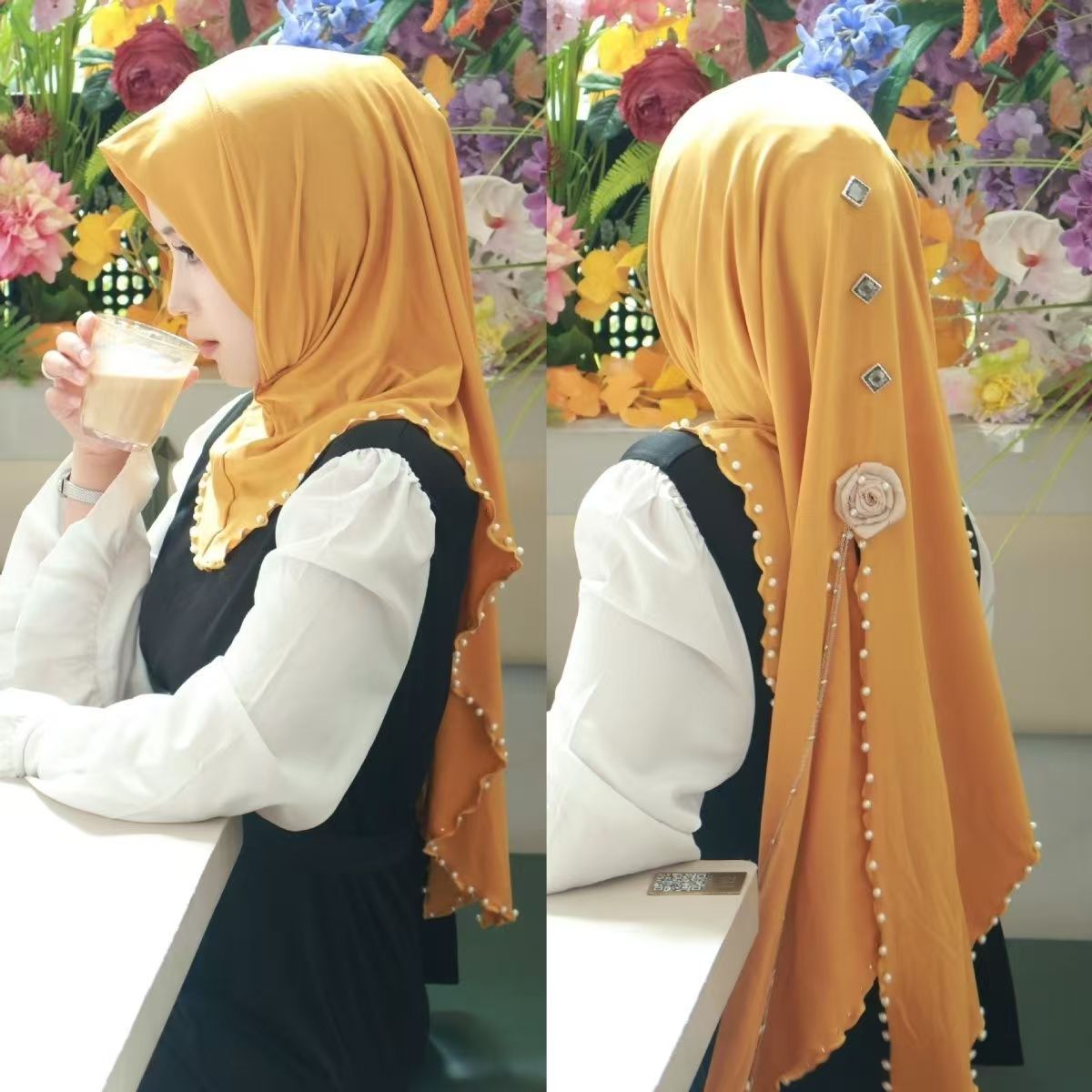 Ethnic Fashion Women - Nuovi Copricapi Hijab, Sciarpe Etniche Morbide