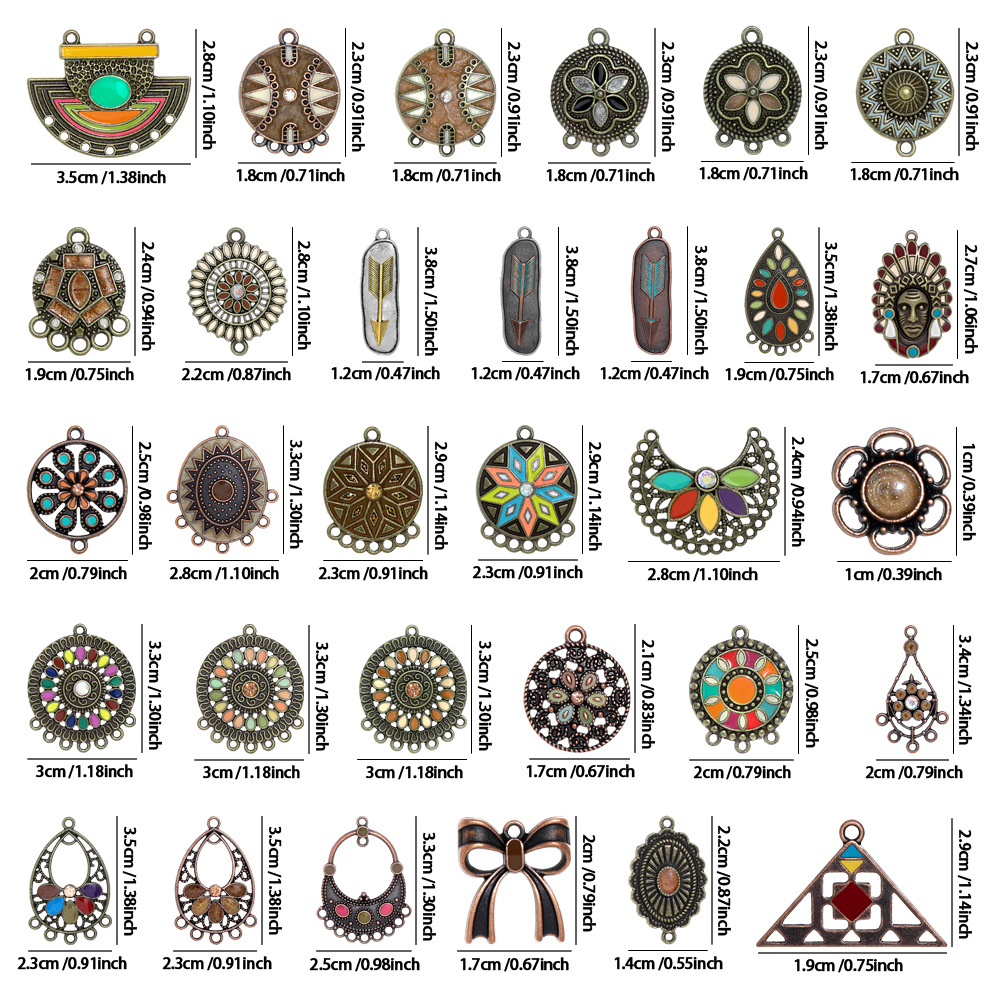 10 pezzi/confezione, ciondoli  - Ethnic Modern Fashion recensione e prezzo