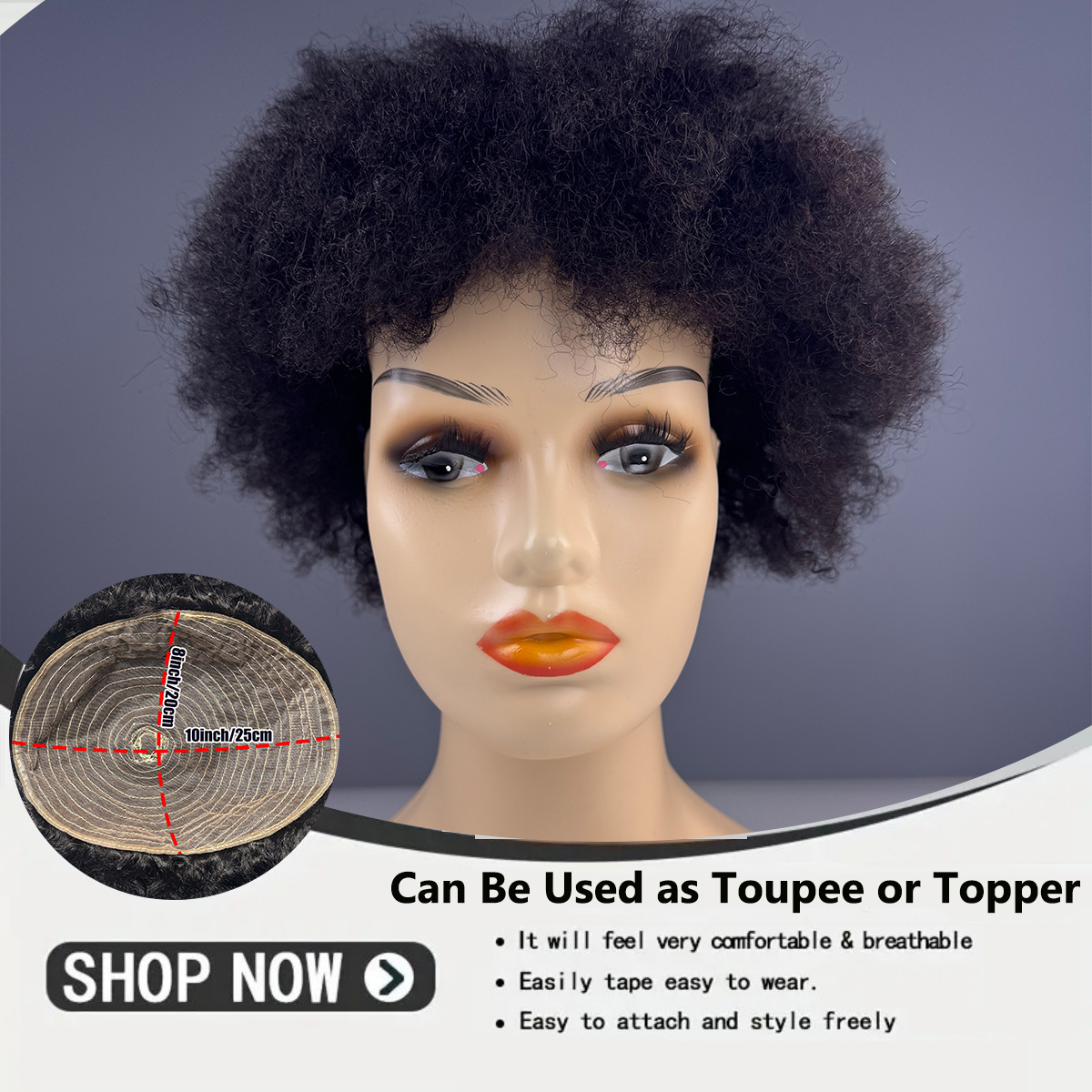 Parrucchino o topper unisex pe - Ethnic Fashion India recensione e prezzo