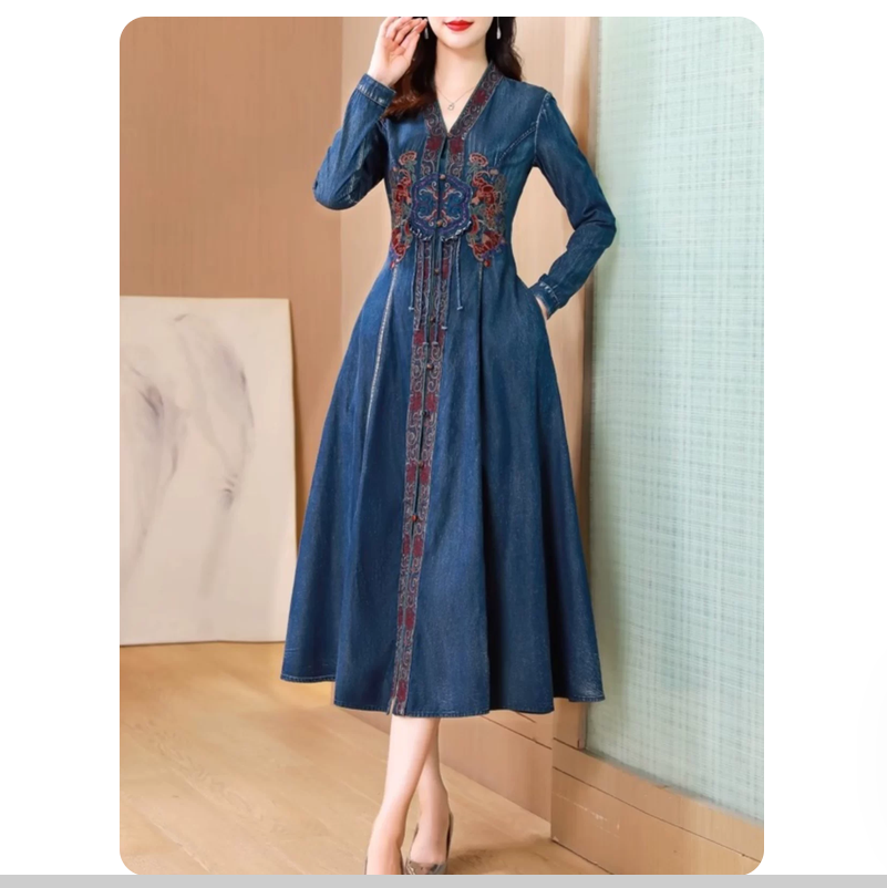Abito lungo da cowboy in stile - New Ethnic Fashion recensione e prezzo