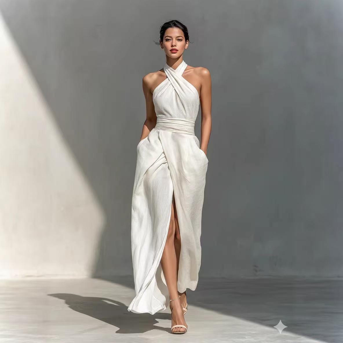Abito lungo boho chic con spac - Ethnic Fashion Design recensione e prezzo